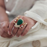 Pihu Handcarved ring