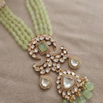 Jazbaat handcrafted stone necklace