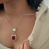 Sahil quartz necklace