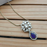 Tanya polki delicate necklace