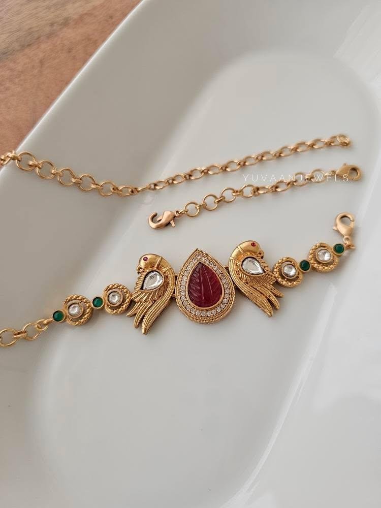 Koyal Handcrafted Bracelet/ Choker