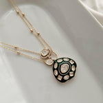 Disha meenakari delicate necklace