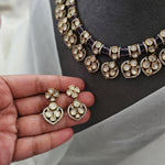 Kimaya polki necklace
