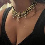Anvika semi-precious stone necklace