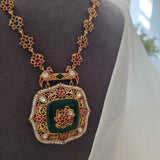 Saira handcrafted long necklace