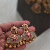 Meenalata handcrafted quartz necklace