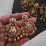Meenalata handcrafted quartz necklace