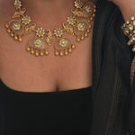 Meenalata handcrafted quartz necklace