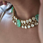 Binita polki necklace