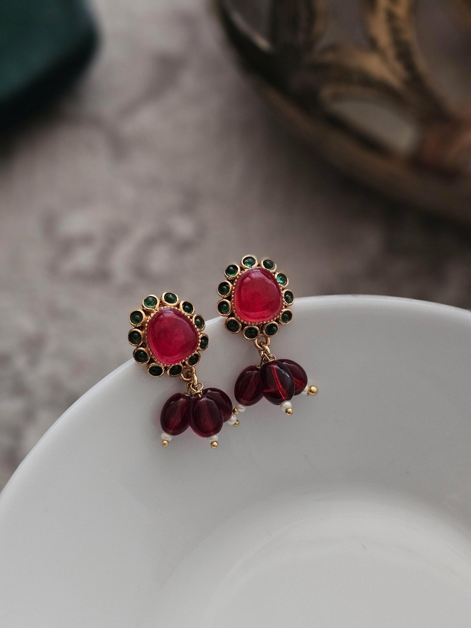 Pihu handcrafted studs