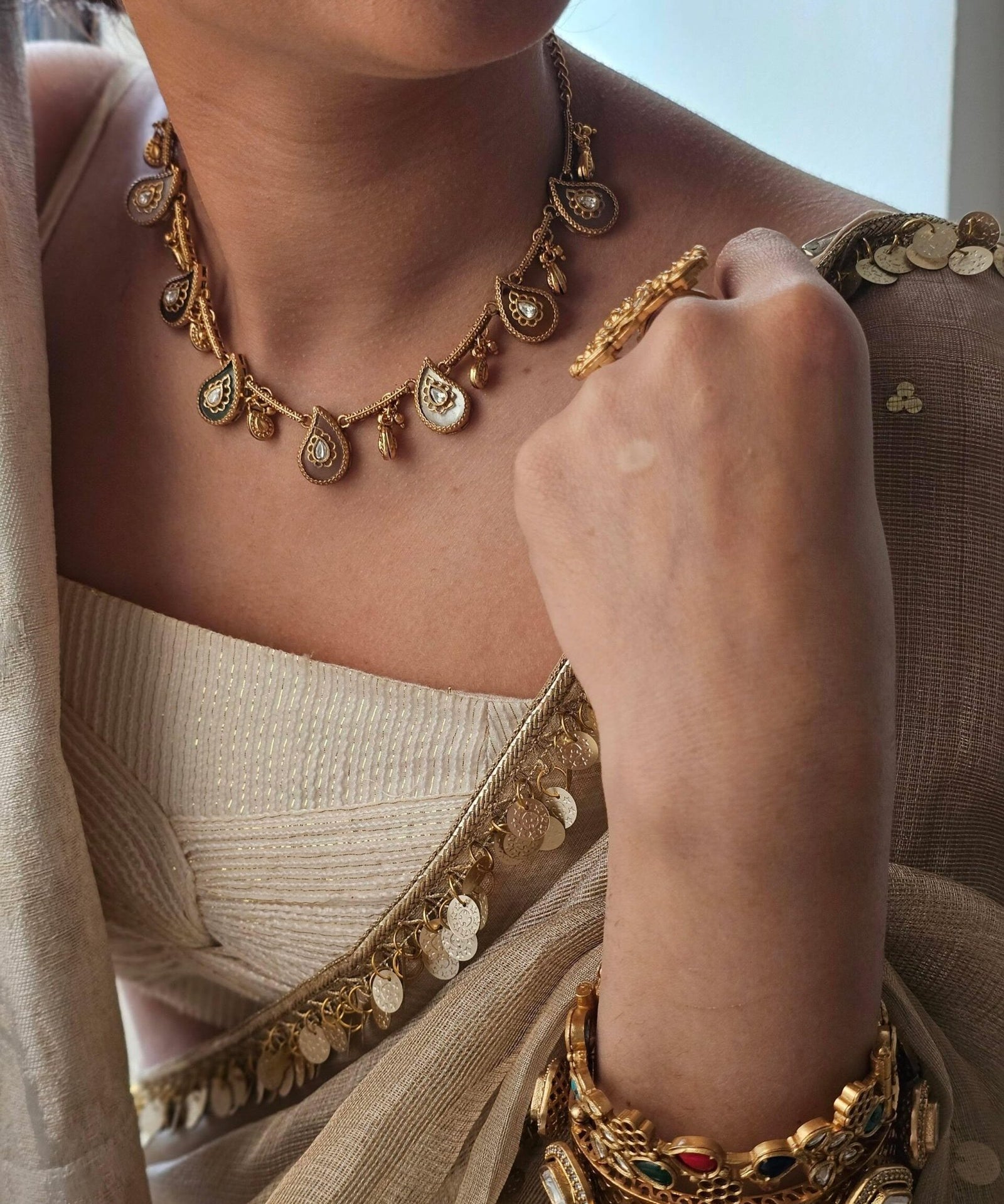 Krisha handcrafted delicate necklace