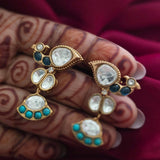 Chiraiya pearl and polki necklace