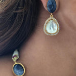 Urvi quartz and polki necklace