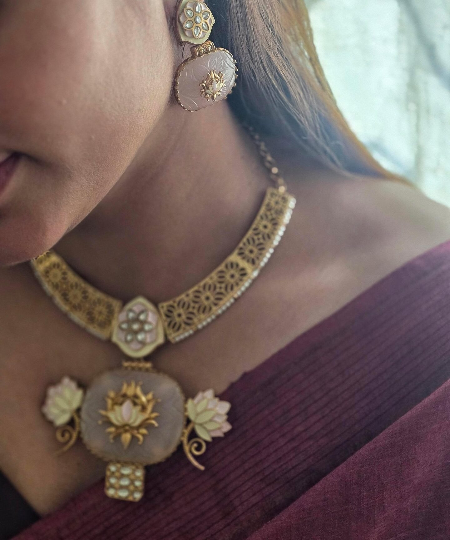 Gulfaam handcrafted necklace