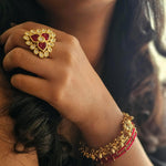 Aila handcrafted ghungroo bangles