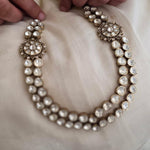 Luna polki necklace