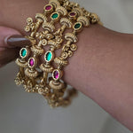 Avira non-openable handcrafted bangles
