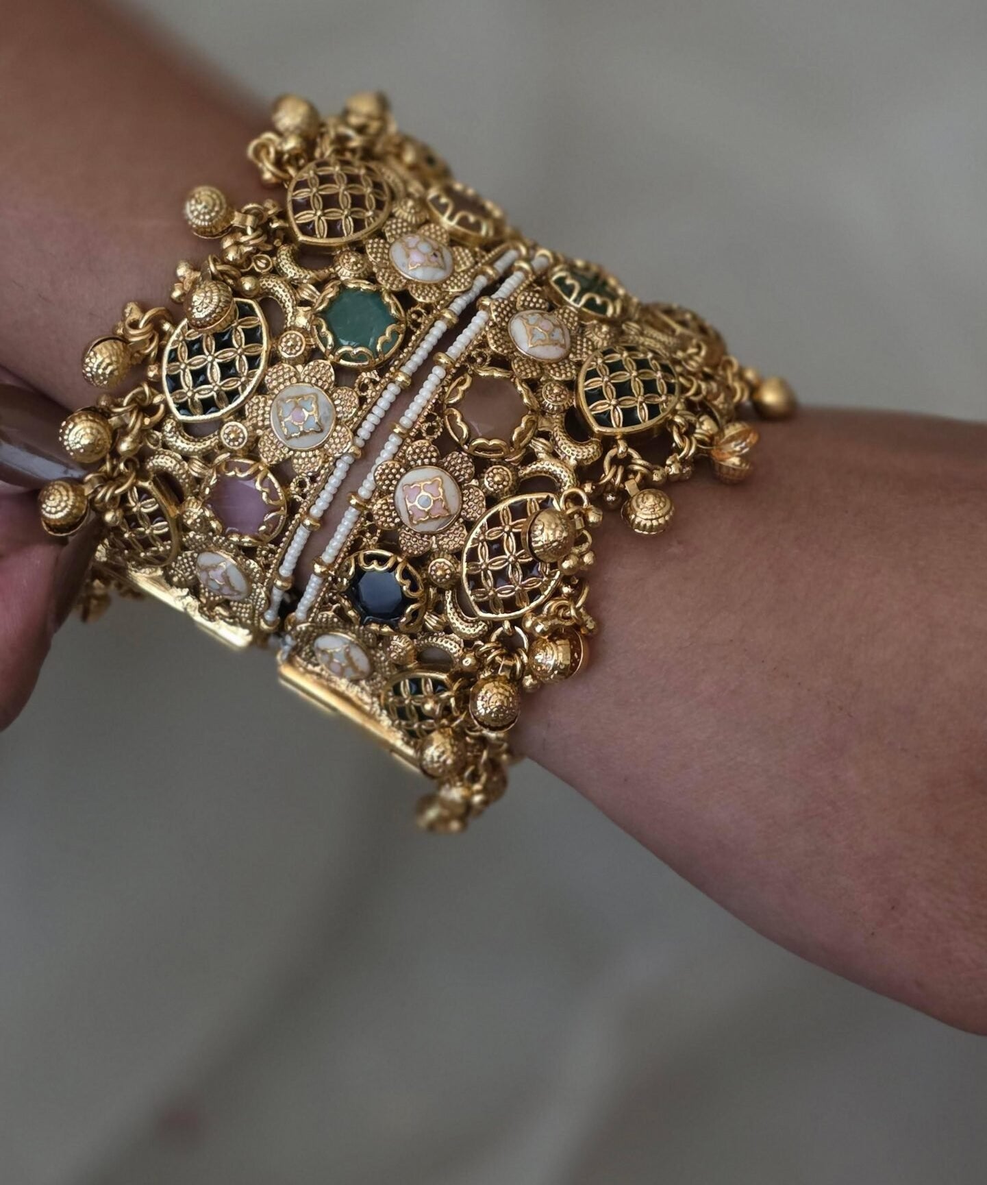 Ahana openable handcrafted bangles