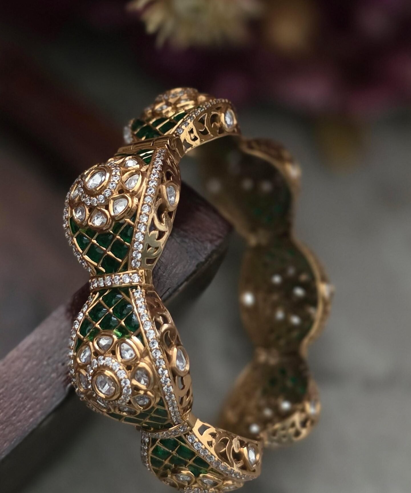 Eshani openable meenakari bangles