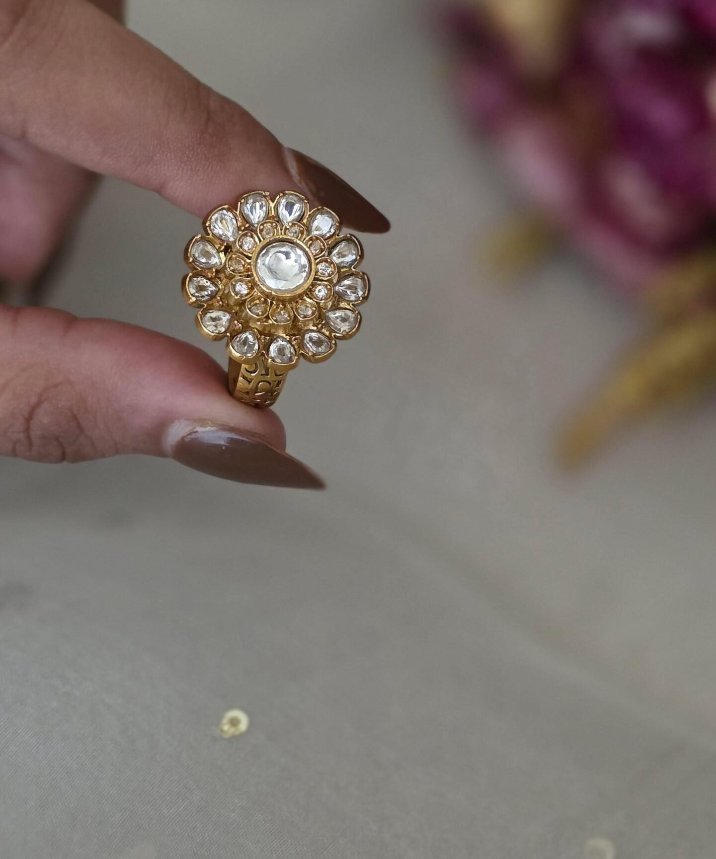 Veyra Polki Ring