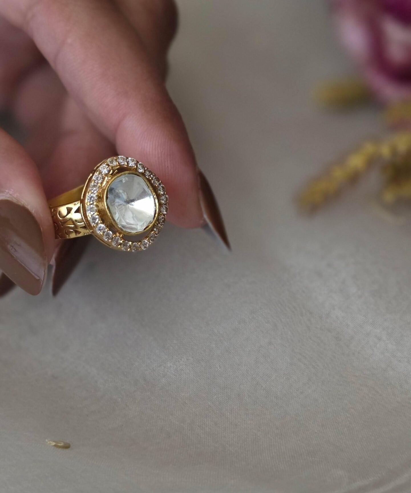Meher Polki Ring
