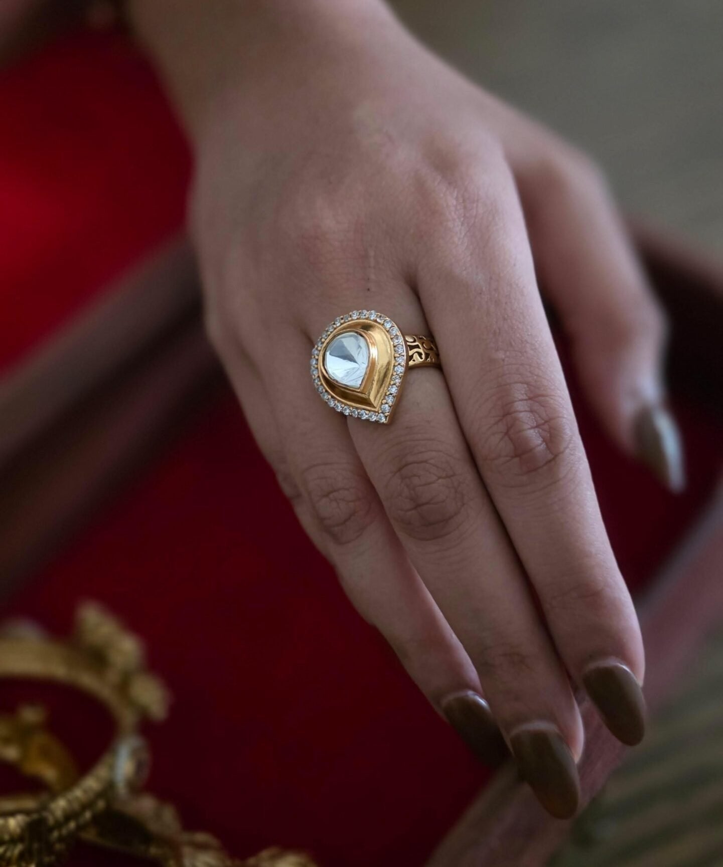 Ketki Polki Ring