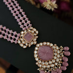 Ruh Long Necklace with Earrings