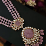 Ruh Long Necklace with Earrings
