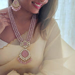 Ruh Long Necklace with Earrings