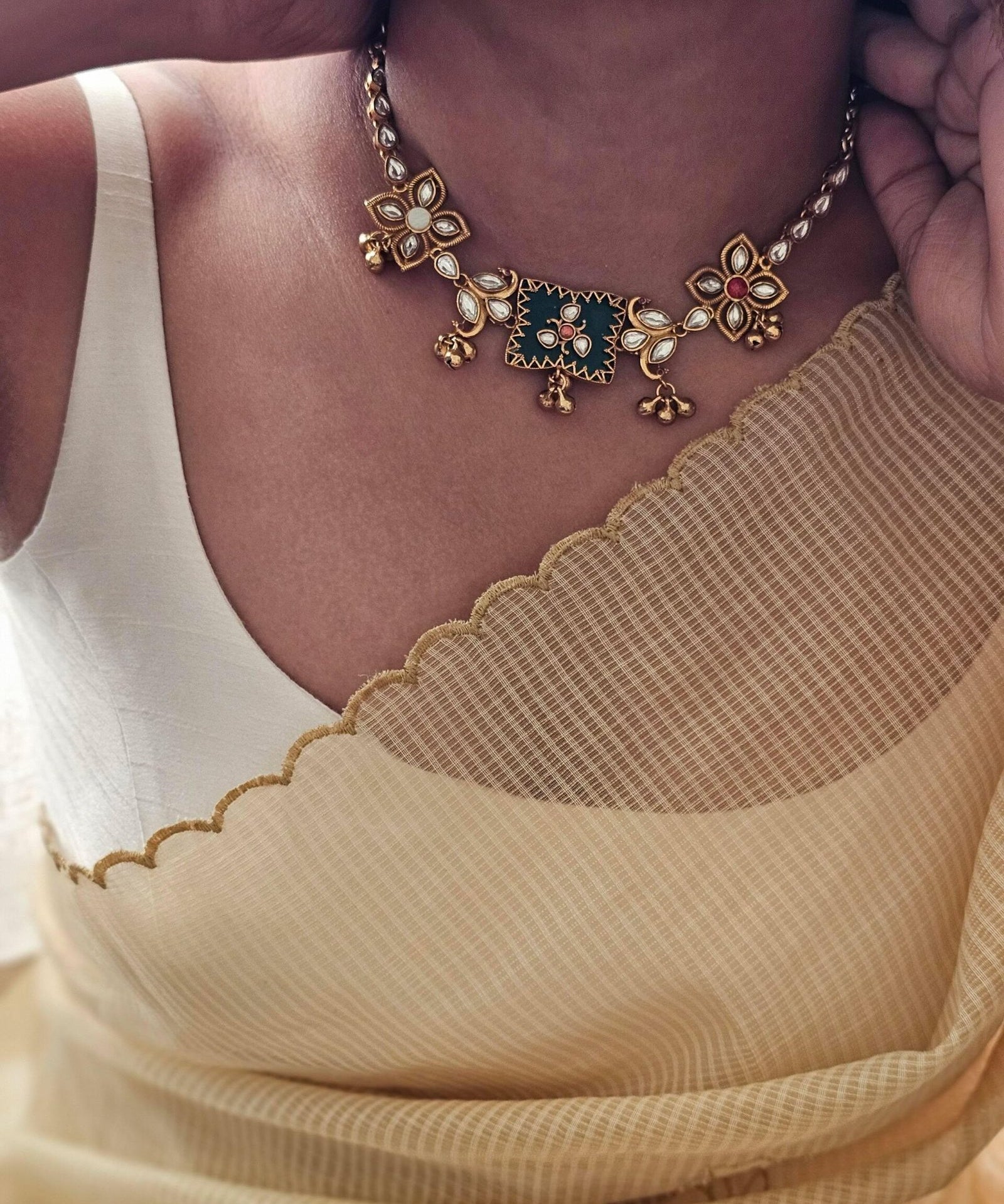 Aratrika Handcrafted Delicate Choker