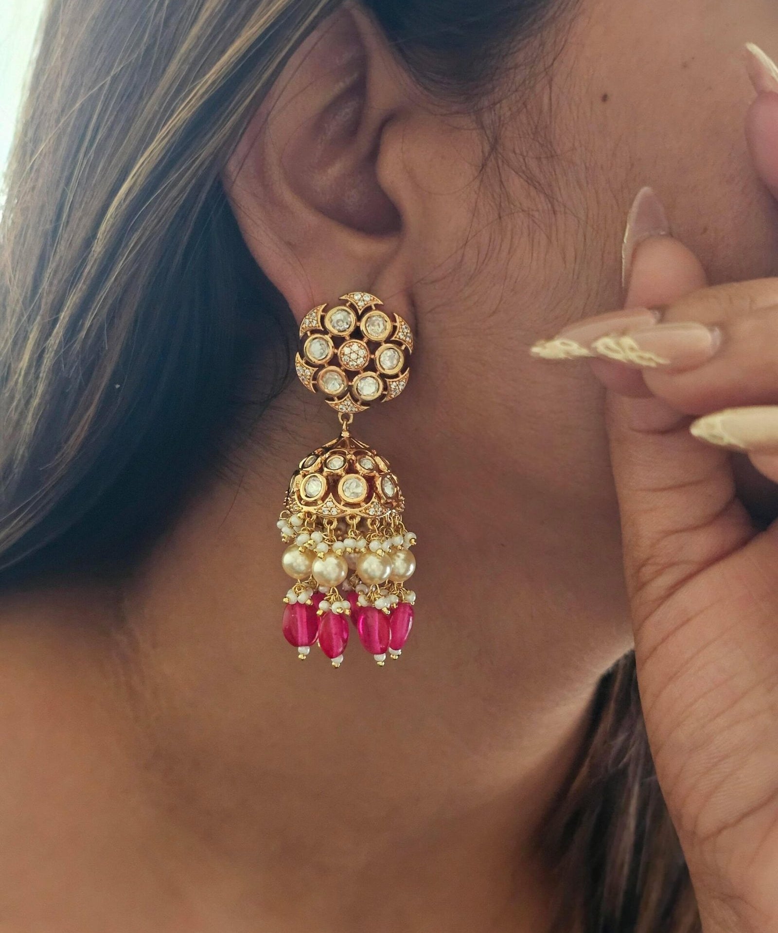 Sanjh Polki Jhumki