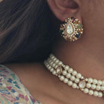 Gulfaam Polki & Pearl Choker