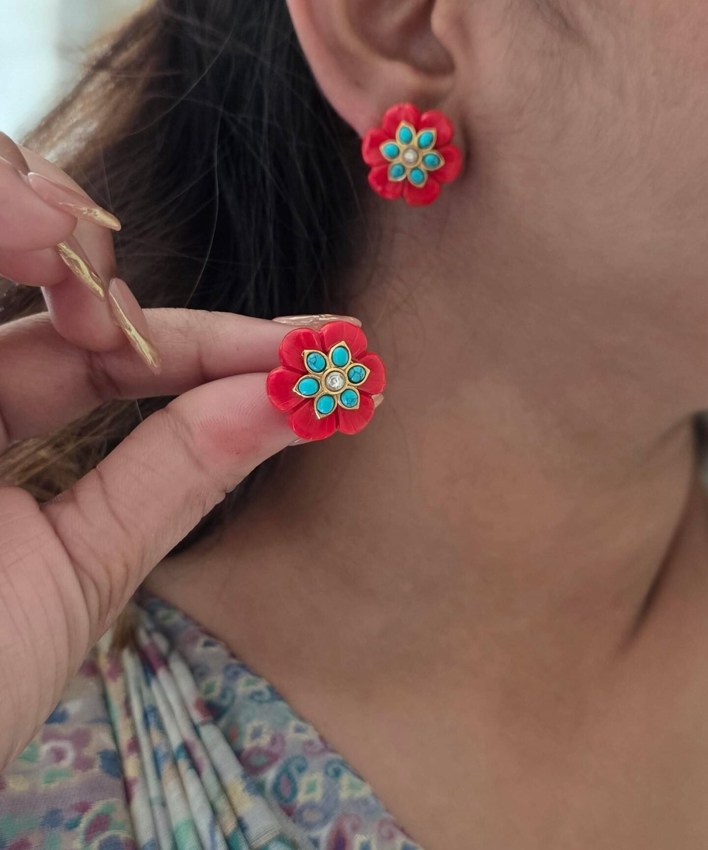 Phool Handcrafted Studs