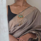 Saachi Handcrafted delicate long necklace