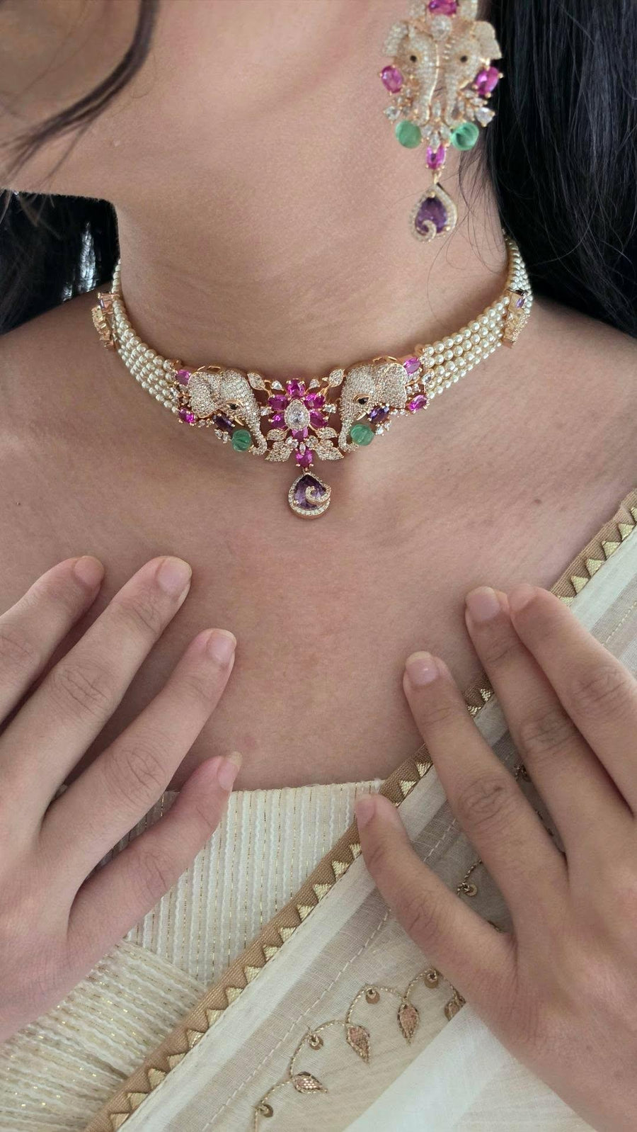 Vina Polki Choker