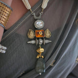 Nimrat handcrafted silver necklace