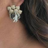Zion semi-precious stone studs