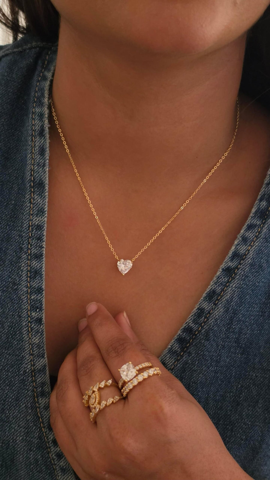 Galena Solitaire Pendant