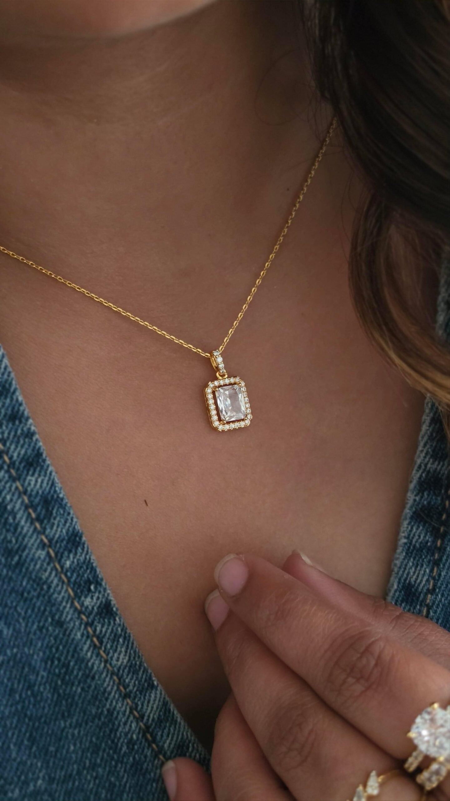 Jade Solitaire Pendant