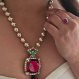 Rajavi Semi-precious Quartz Necklace