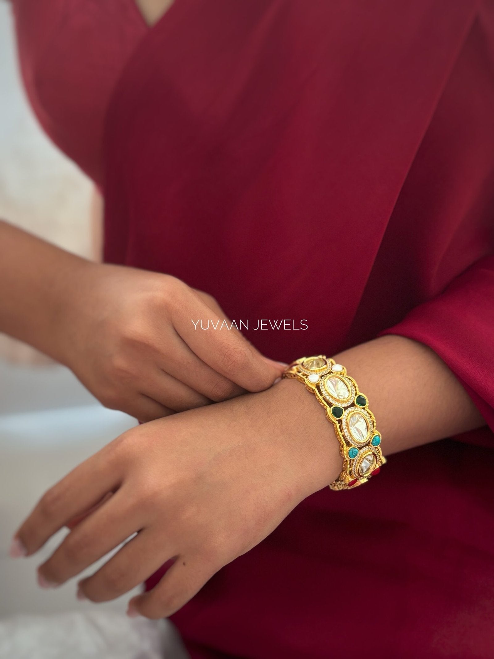Tamanna openable polki kada
