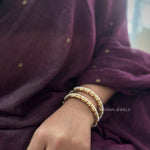 Tripti openable pearl bangles