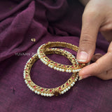 Tripti openable pearl bangles