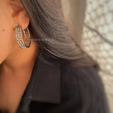 Silver Hoops