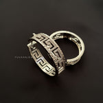 Silver Hoops