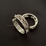 Silver Hoops