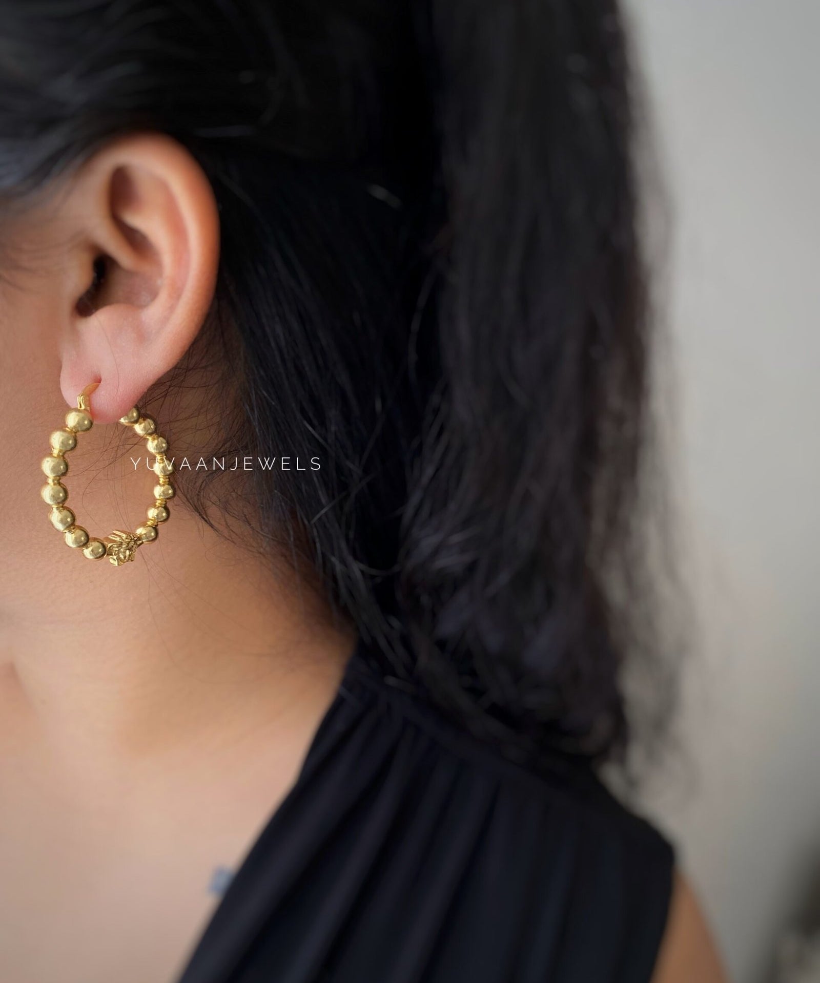 Chloe gold hoops