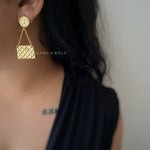 Riley gold earrings