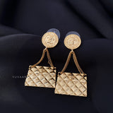 Riley gold earrings