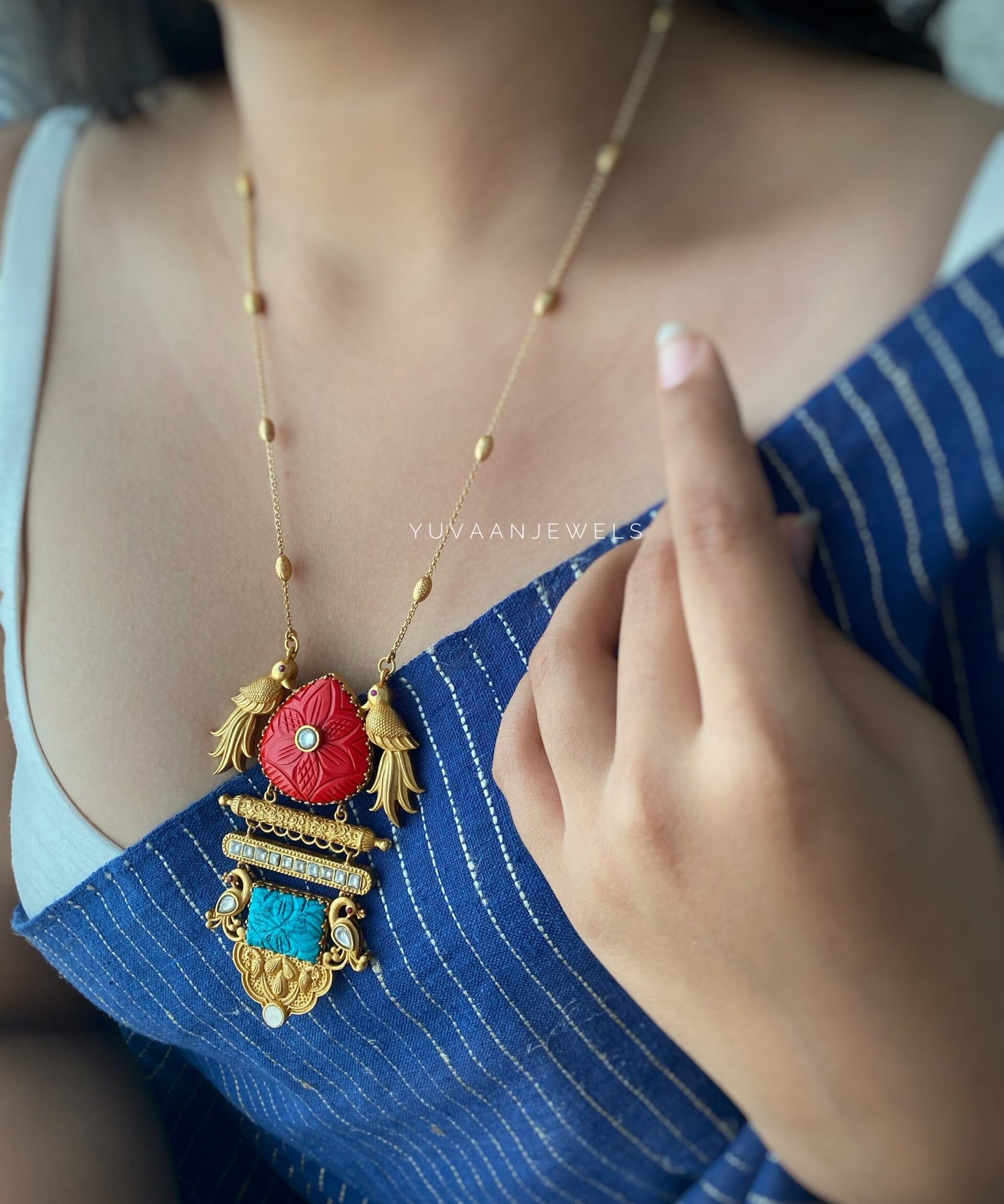 Meera handcrafted necklace